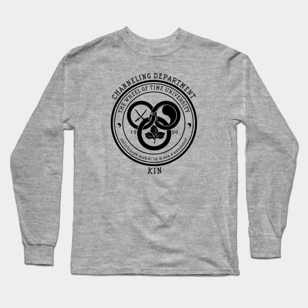 The Wheel of Time University - Kin Long Sleeve T-Shirt by Ta'veren Tavern